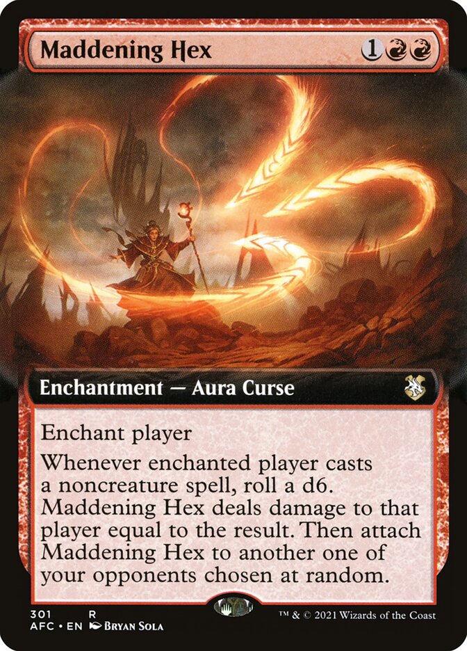 Maddening Hex — Forgotten Realms Commander 301/331