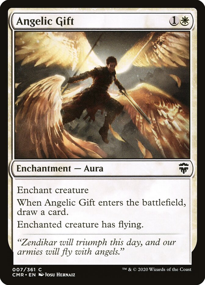 Angelic Gift — Commander Legends 7/718