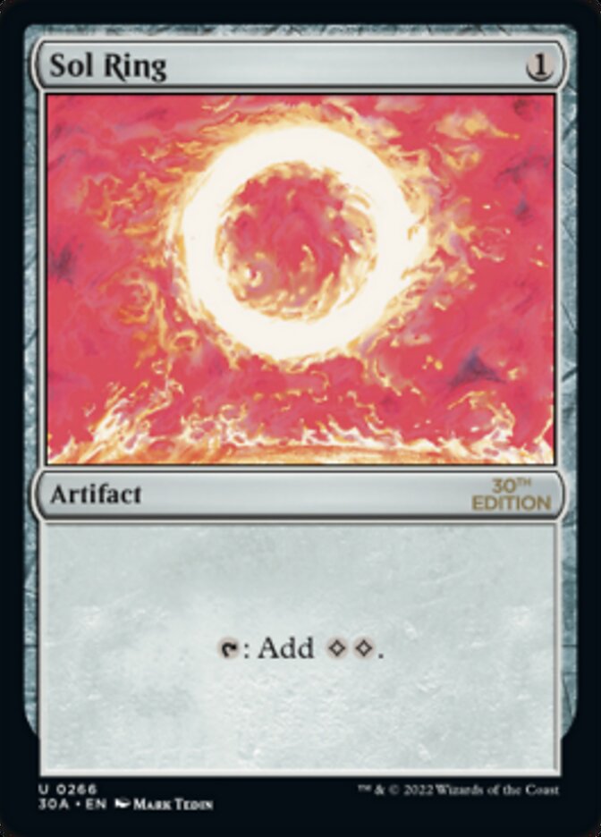 Sol Ring — 30th Anniversary Edition 266/594