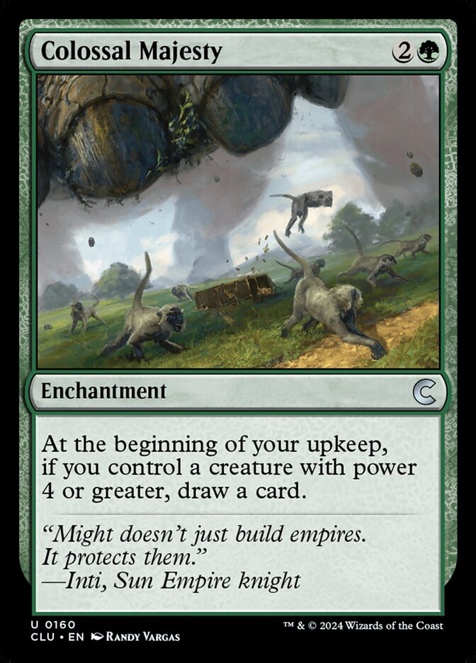 Colossal Majesty — Ravnica: Clue Edition 160/284