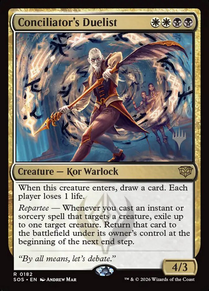 Conciliator's Duelist — Secrets of Strixhaven Promos 182p/80