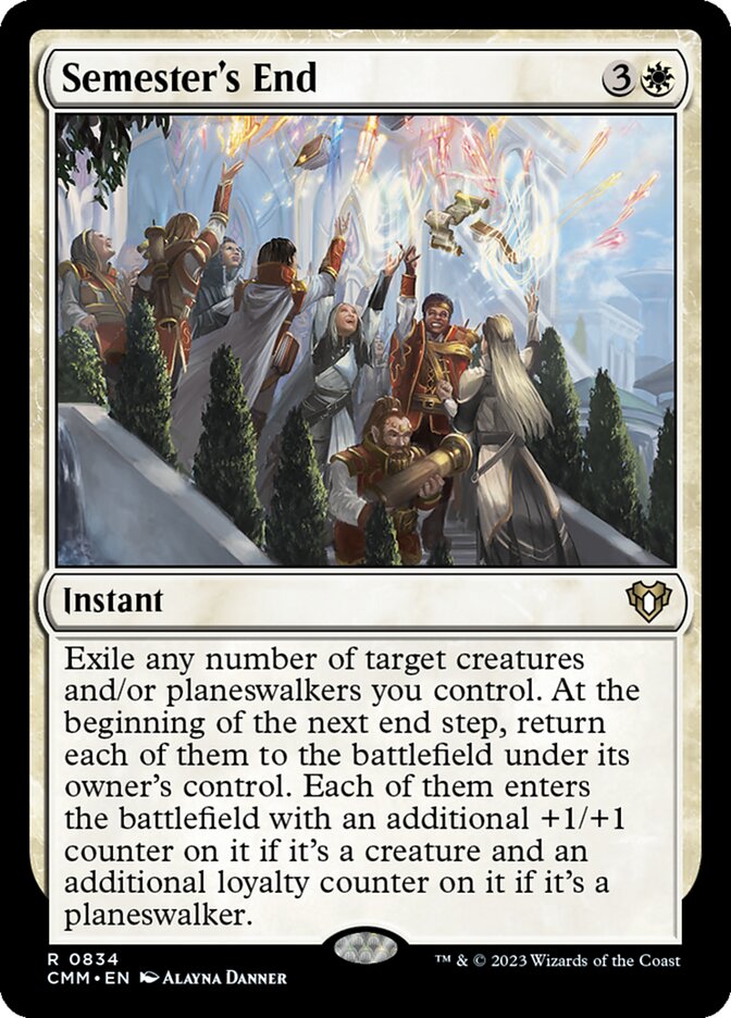 Semester's End — Commander Masters 834/1067