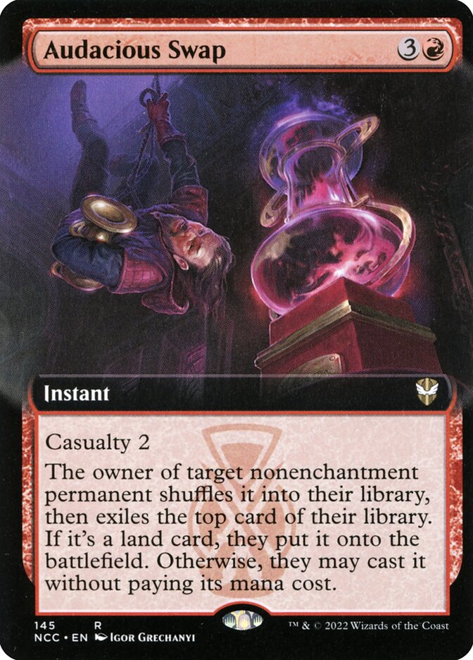 Audacious Swap — New Capenna Commander 145/447