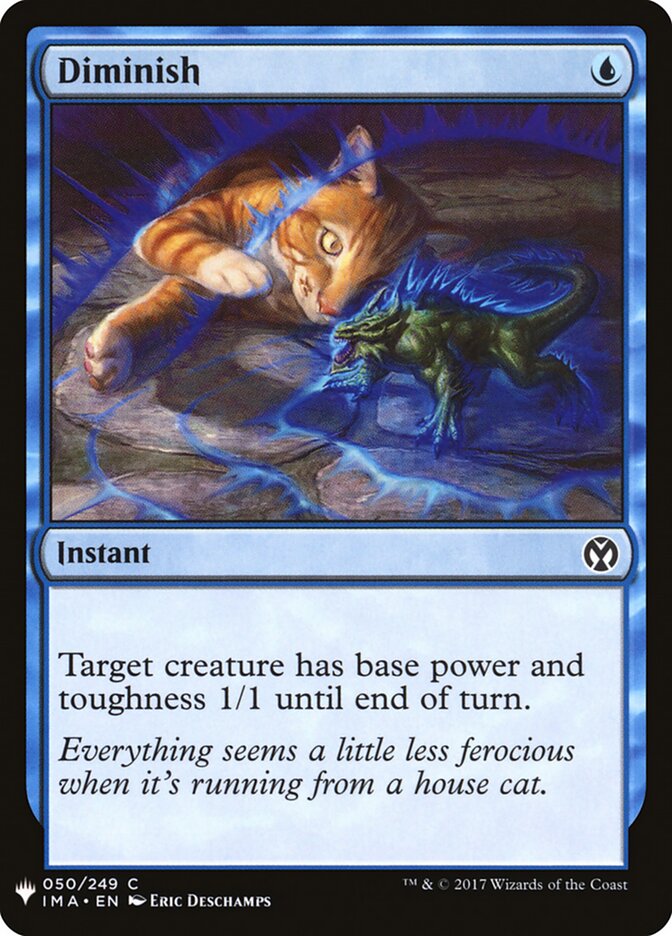 Diminish — The List IMA-50/5581