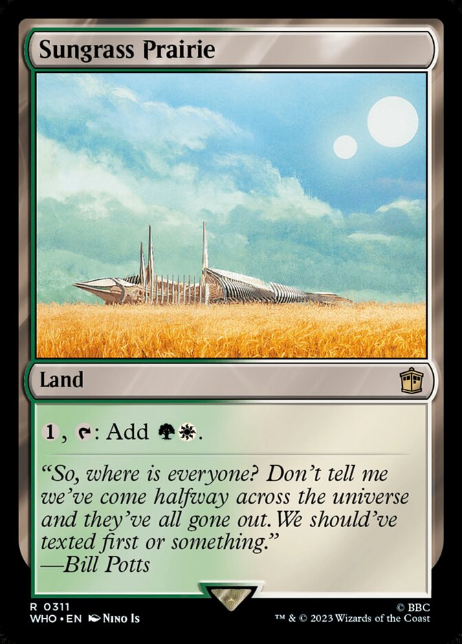 Sungrass Prairie — Doctor Who 311/1178