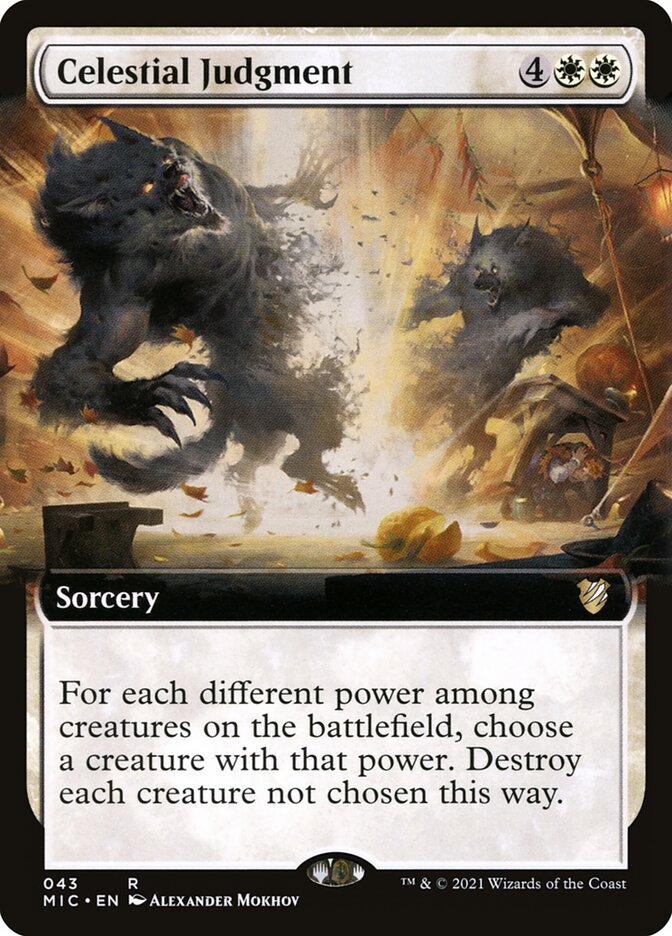 Celestial Judgment — Midnight Hunt Commander 43/187
