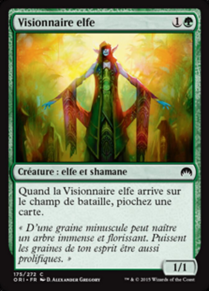 Visionnaire elfe — Magic Origins 175/288