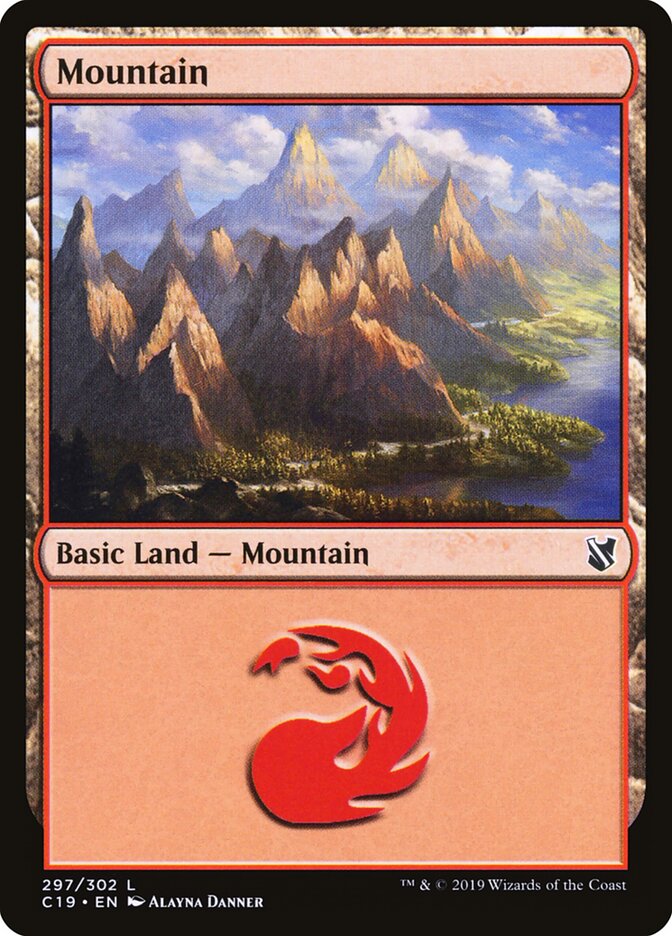 Mountain — Commander 2019 297/302