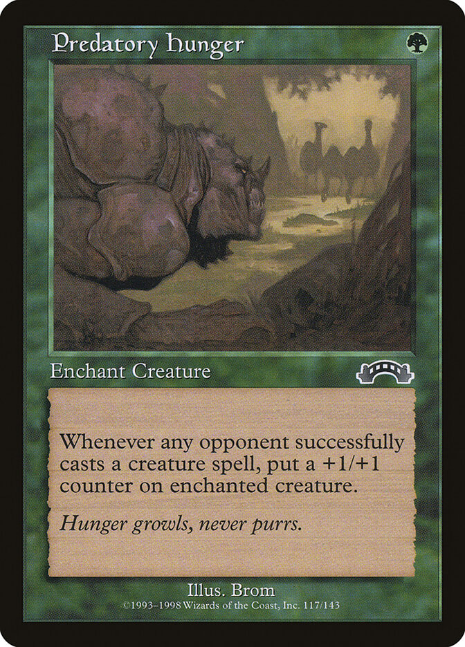 Predatory Hunger — Exodus 117/143