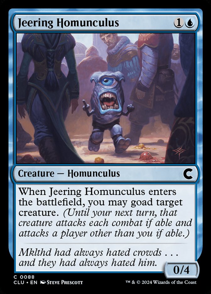 Jeering Homunculus — Ravnica: Clue Edition 88/284