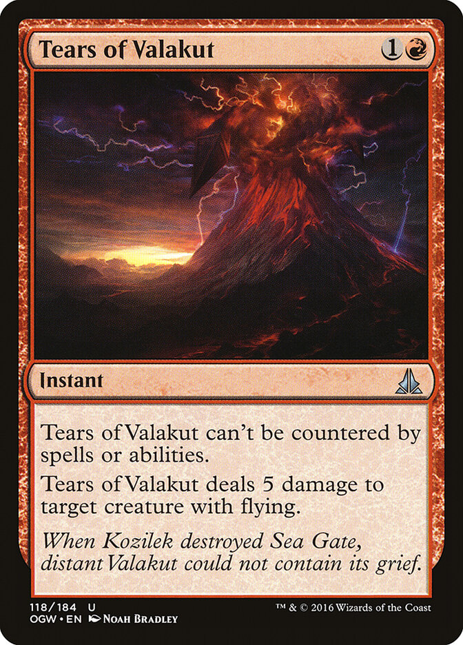 Tears of Valakut — Oath of the Gatewatch 118/186