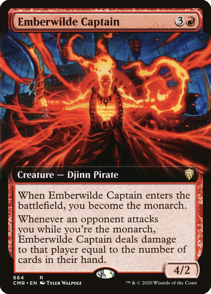 Emberwilde Captain — Commander Legends 664/718