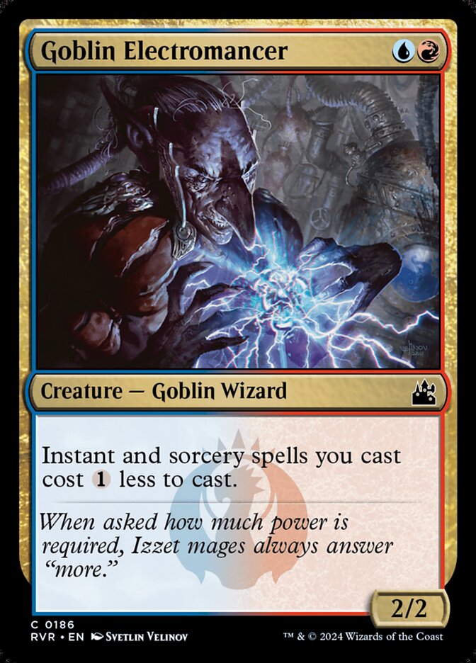Goblin Electromancer — Ravnica Remastered 186/531