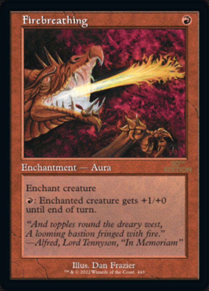 Firebreathing — 30th Anniversary Edition 443/594