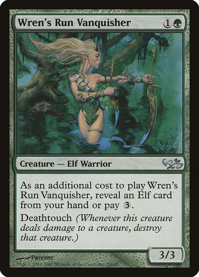 Wren's Run Vanquisher — Duel Decks: Elves vs. Goblins 19/62