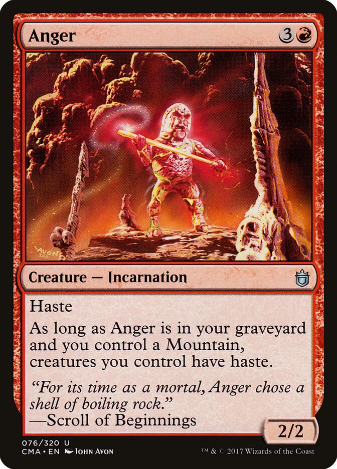 Anger — Commander Anthology 76/320