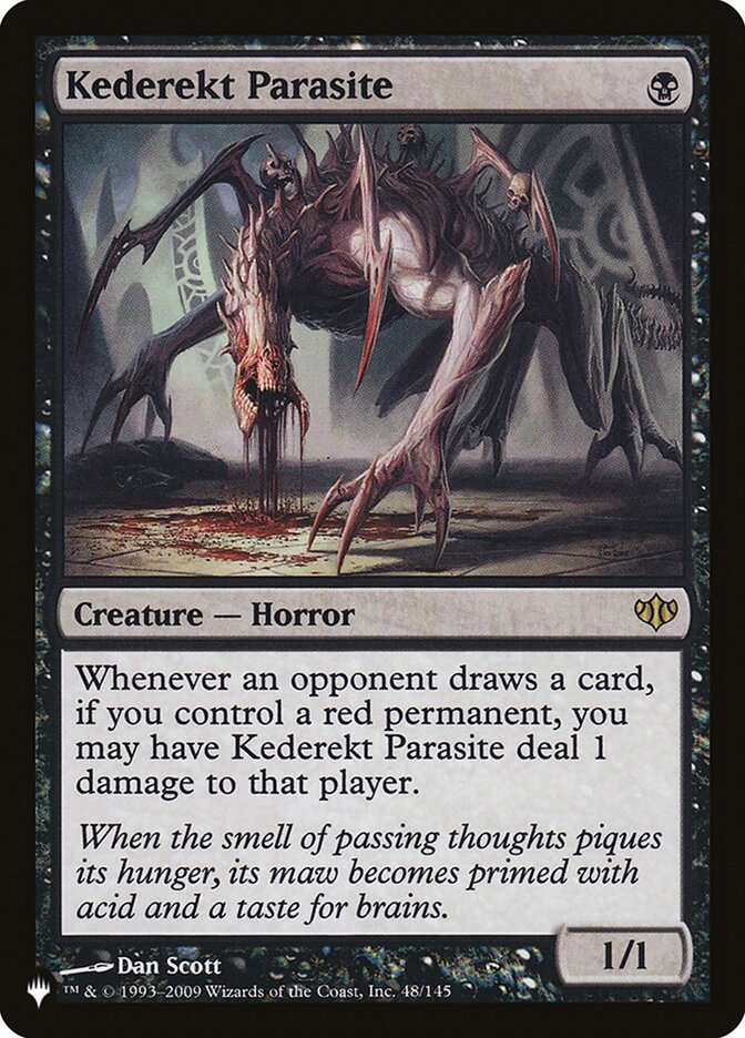 Kederekt Parasite — The List CON-48/5581