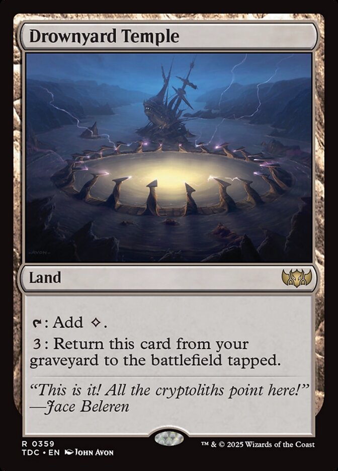 Drownyard Temple — Tarkir: Dragonstorm Commander 359/413