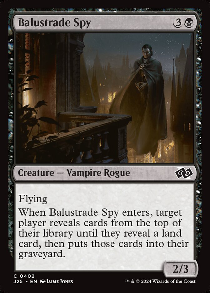 Balustrade Spy — Foundations Jumpstart 402/779