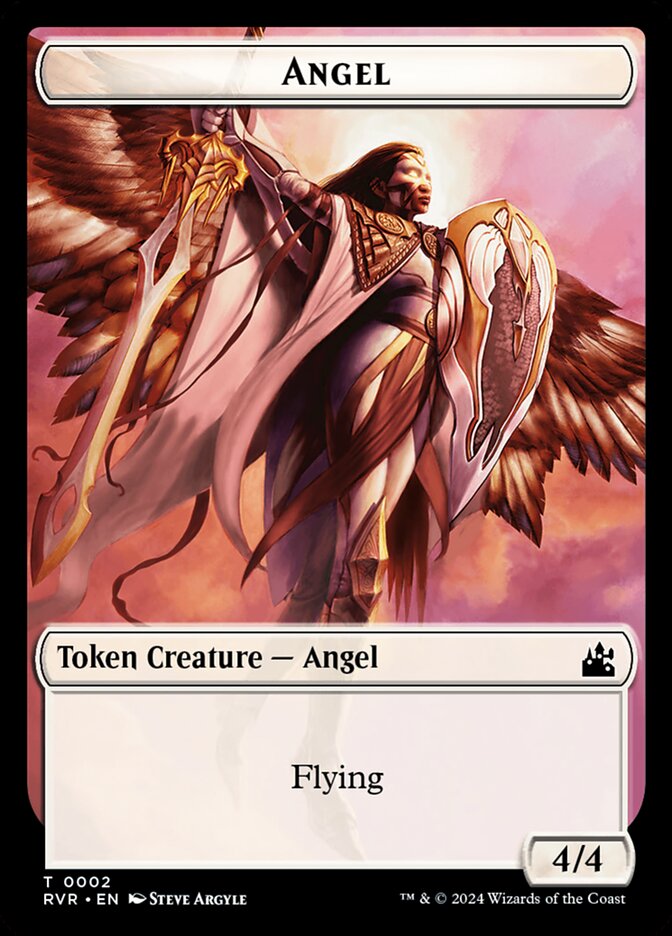 Angel — Ravnica Remastered Tokens 2/20