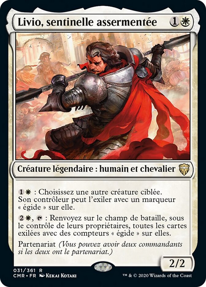Livio, sentinelle assermentée — Commander Legends 31/718