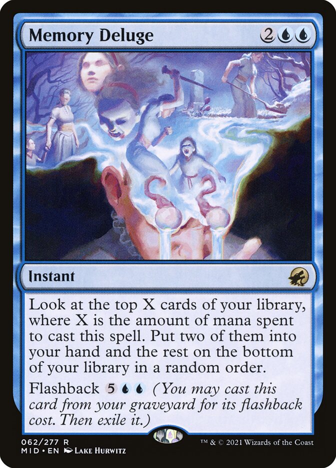 Memory Deluge — Innistrad: Midnight Hunt 62/398