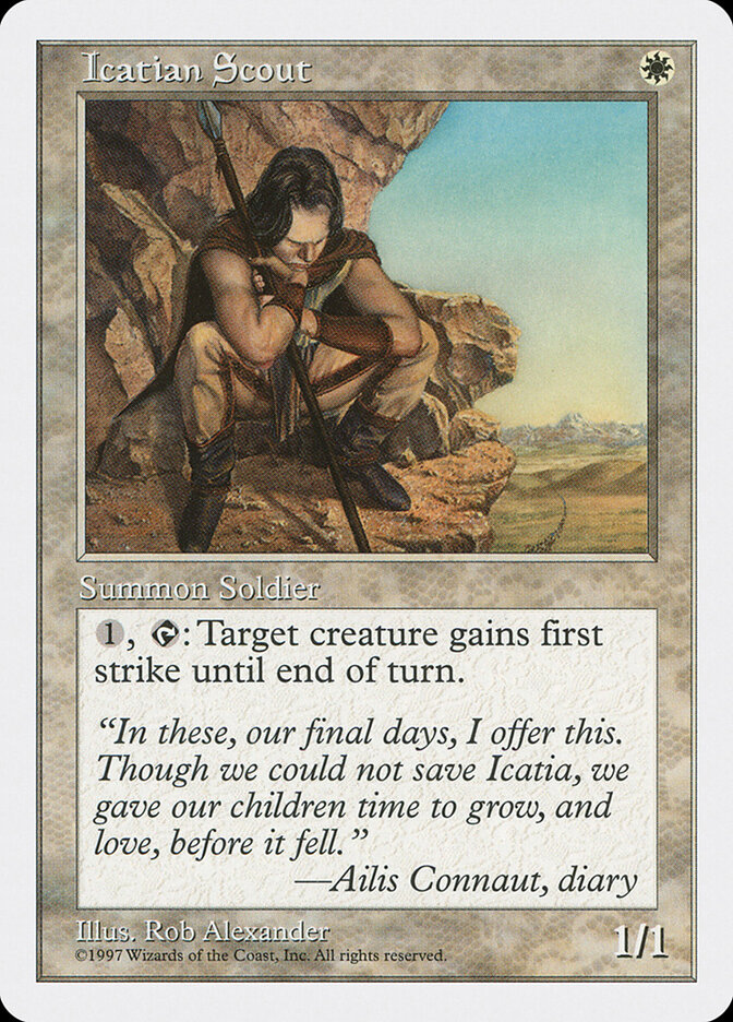 Icatian Scout — Fifth Edition 37/455