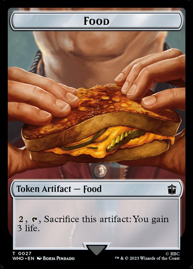 Food — Doctor Who Tokens 27/64