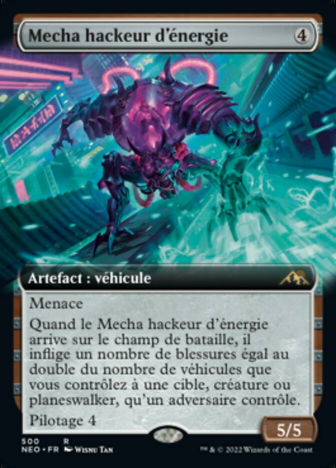 Mecha hackeur d'énergie — Kamigawa: Neon Dynasty 500/531
