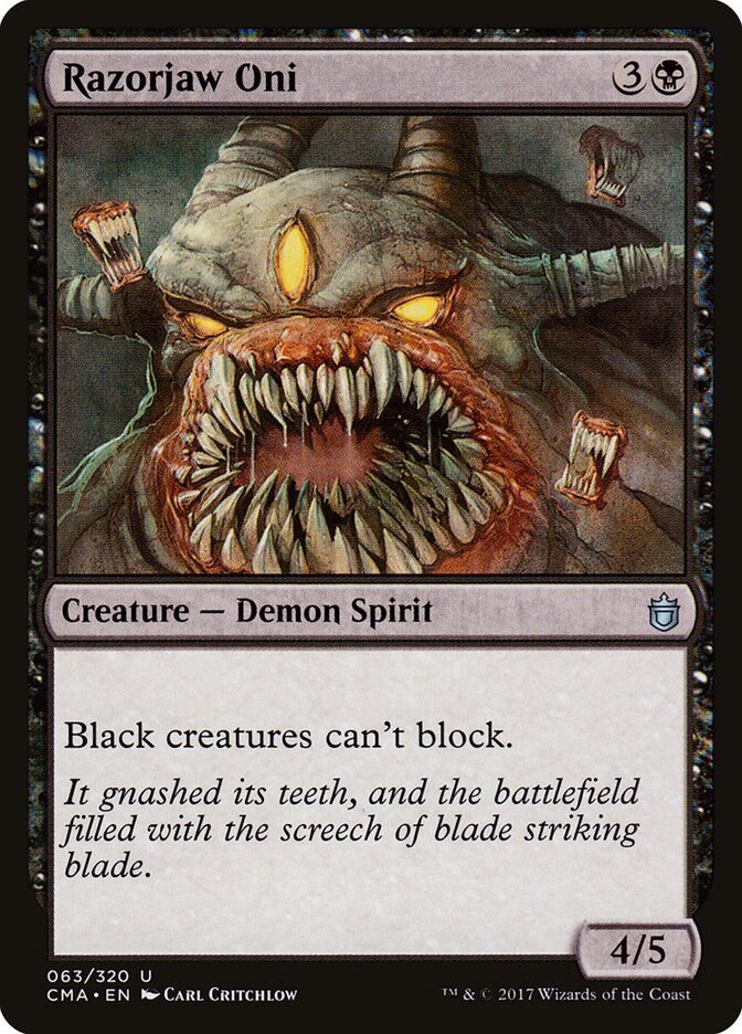 Razorjaw Oni — Commander Anthology 63/320