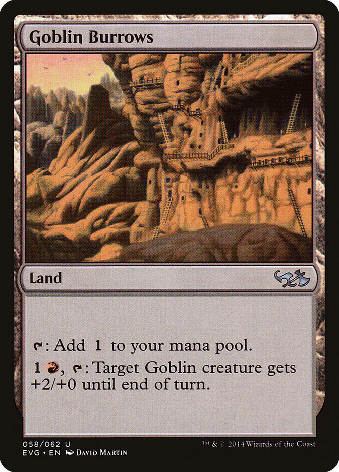Goblin Burrows — Duel Decks Anthology: Elves vs. Goblins 58/62