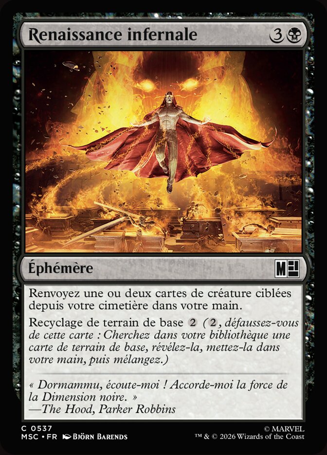 Renaissance infernale — Marvel Super Heroes Commander 537/866