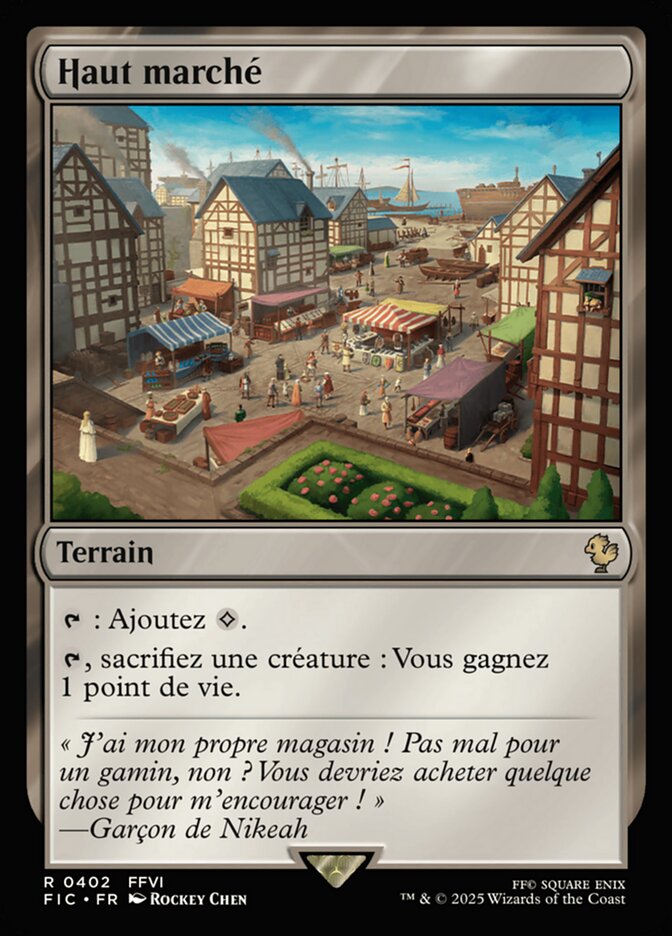 Haut marché — Final Fantasy Commander 402/486
