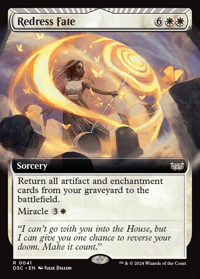 Redress Fate — Duskmourn: House of Horror Commander 41/373