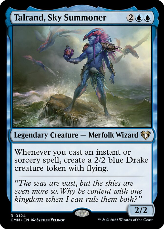 Talrand, Sky Summoner — Commander Masters 124/1067