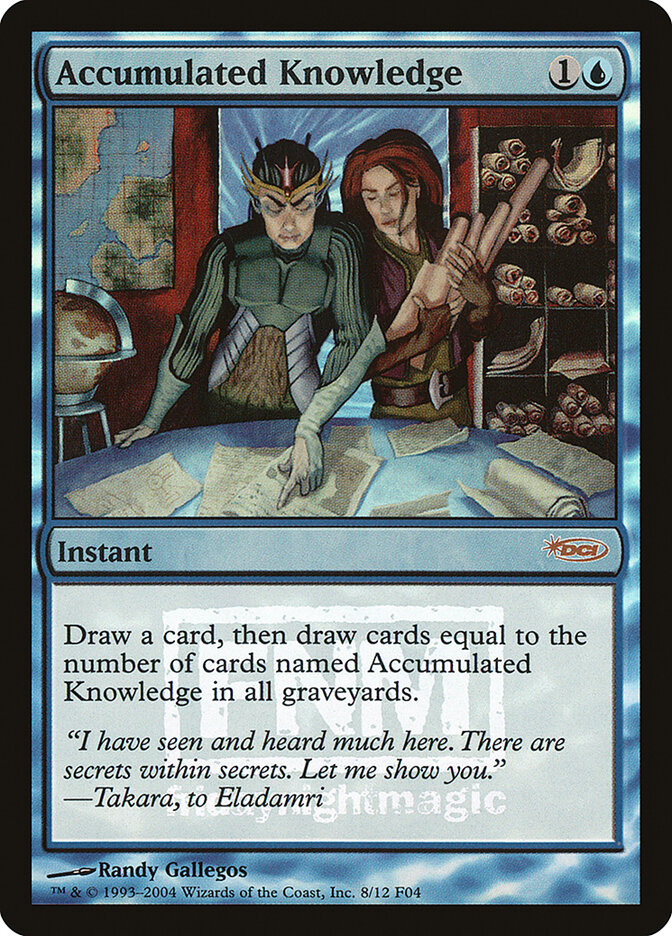 Accumulated Knowledge — Friday Night Magic 2004 8/12