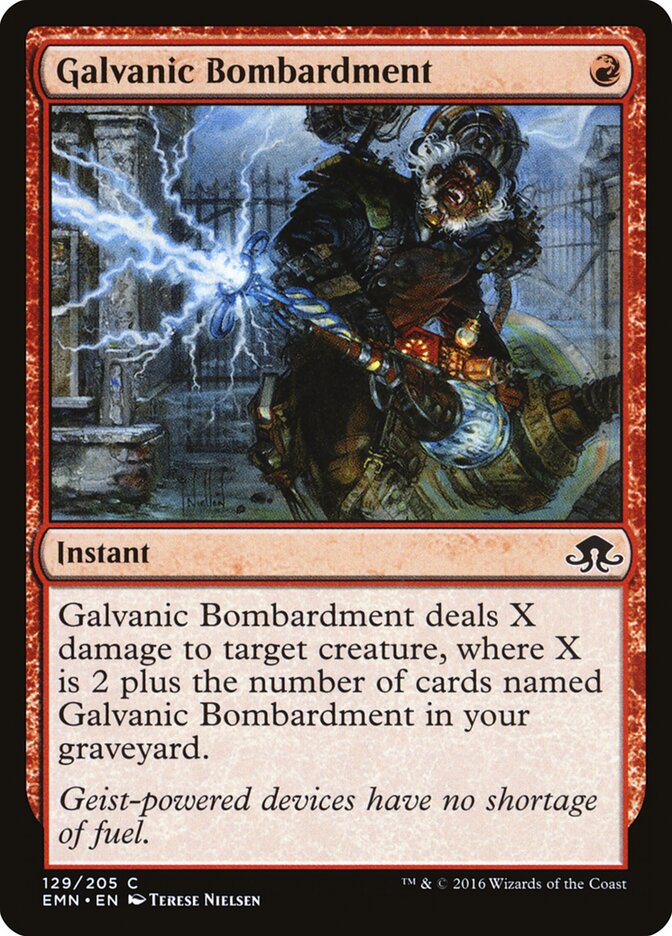Galvanic Bombardment — Eldritch Moon 129/208
