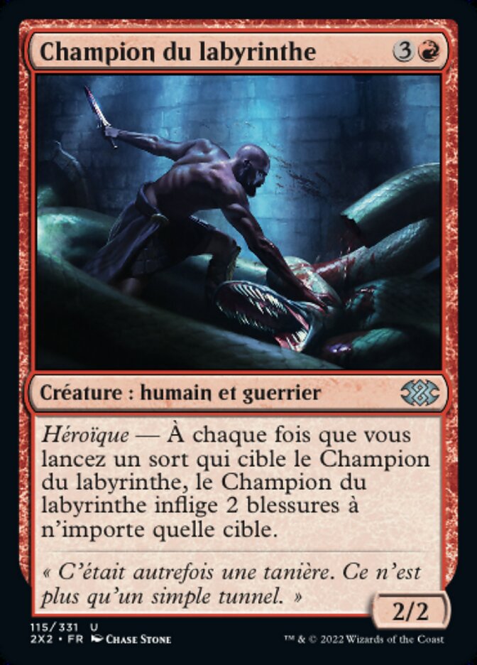 Champion du labyrinthe — Double Masters 2022 115/579