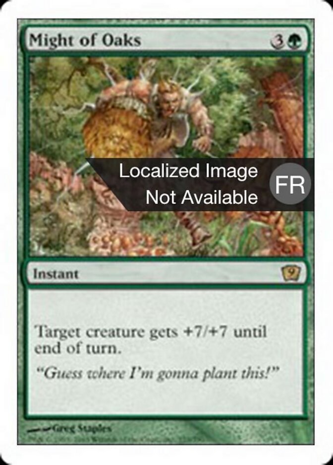 Might of Oaks — Ninth Edition 255/709