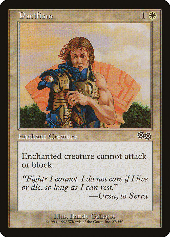 Pacifism — Urza's Saga 27/357