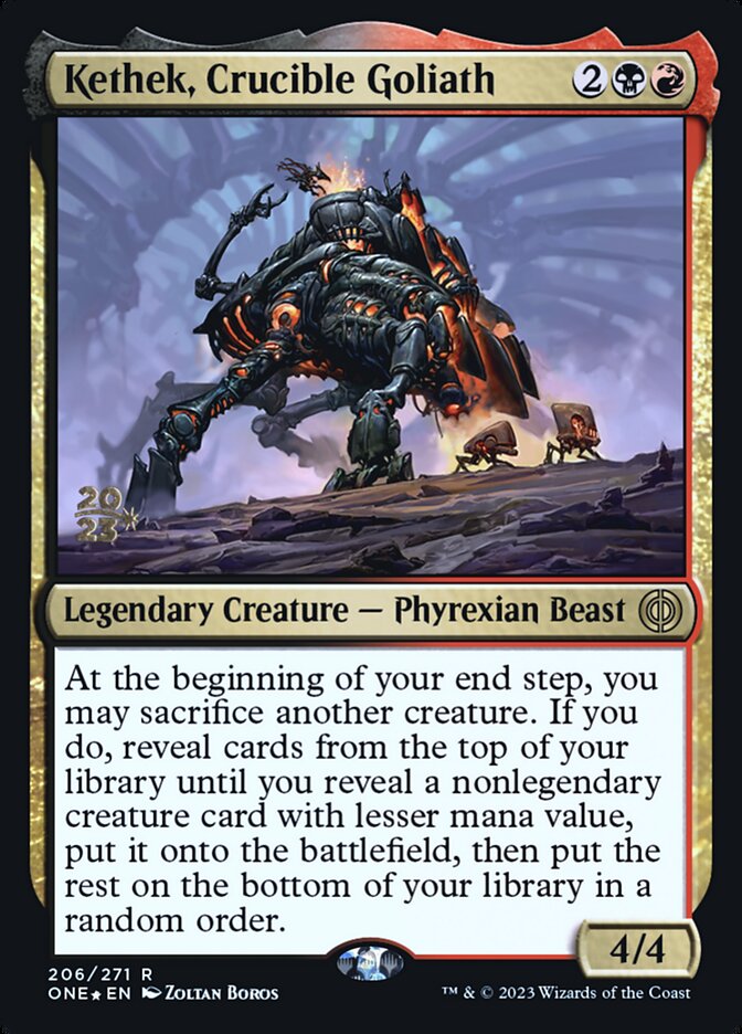 Kethek, Crucible Goliath — Phyrexia: All Will Be One Promos 206s/160