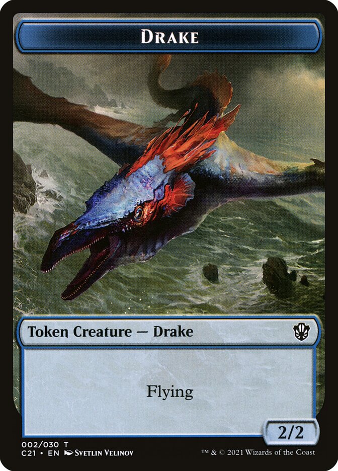 Drake — Commander 2021 Tokens 2/30