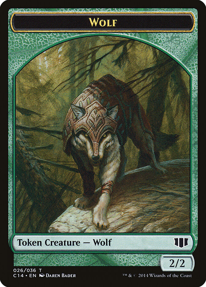 Wolf — Commander 2014 Tokens 26/36