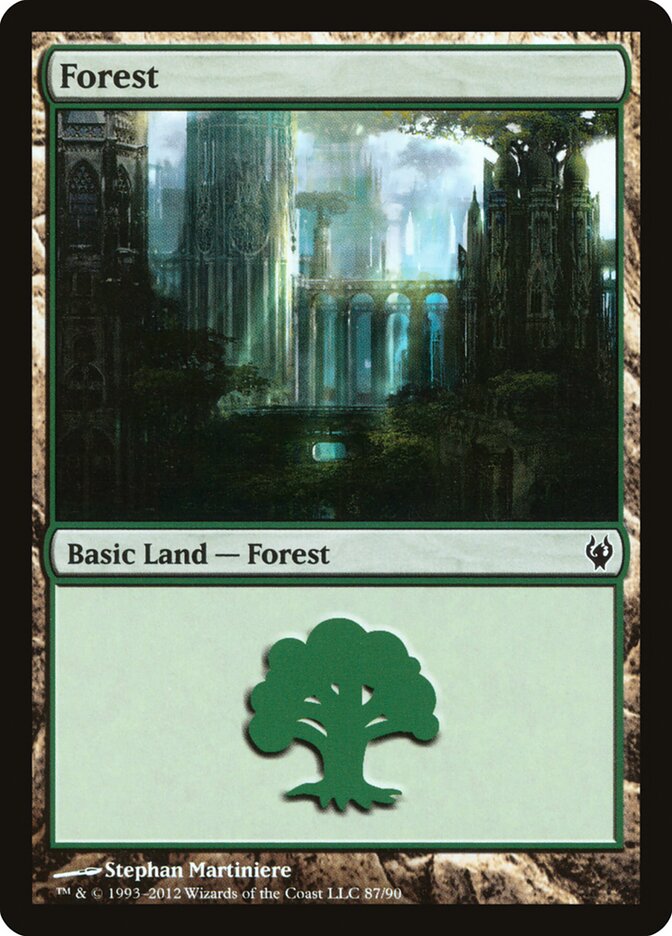 Forest — Duel Decks: Izzet vs. Golgari 87/90