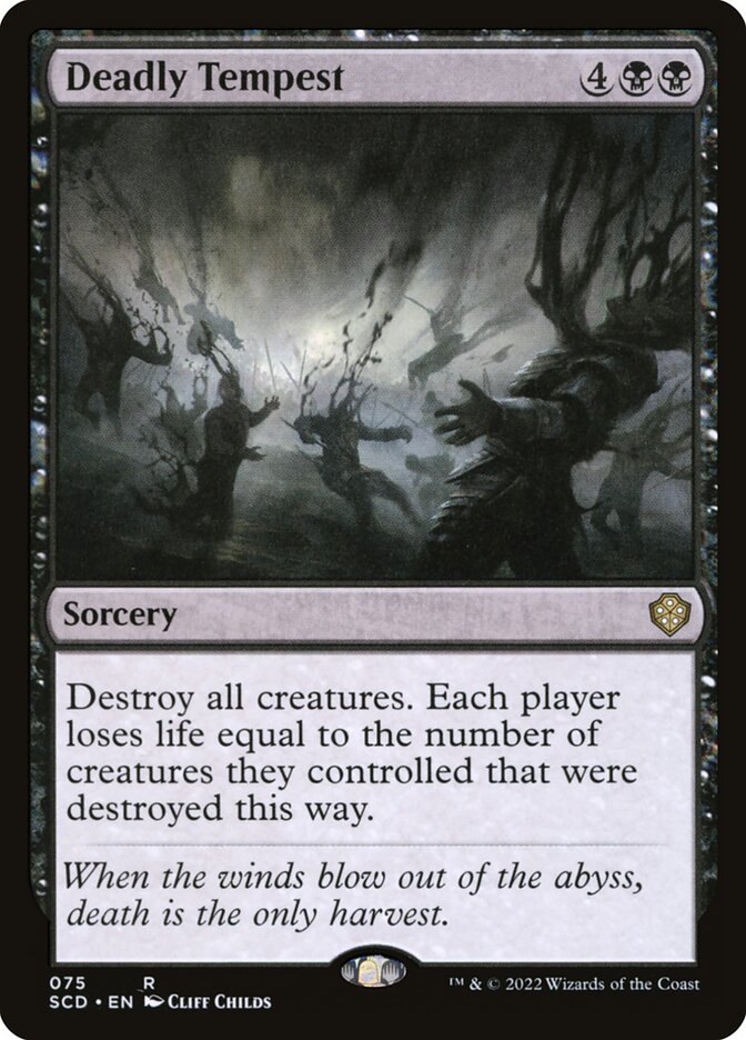 Deadly Tempest — Starter Commander Decks 75/352