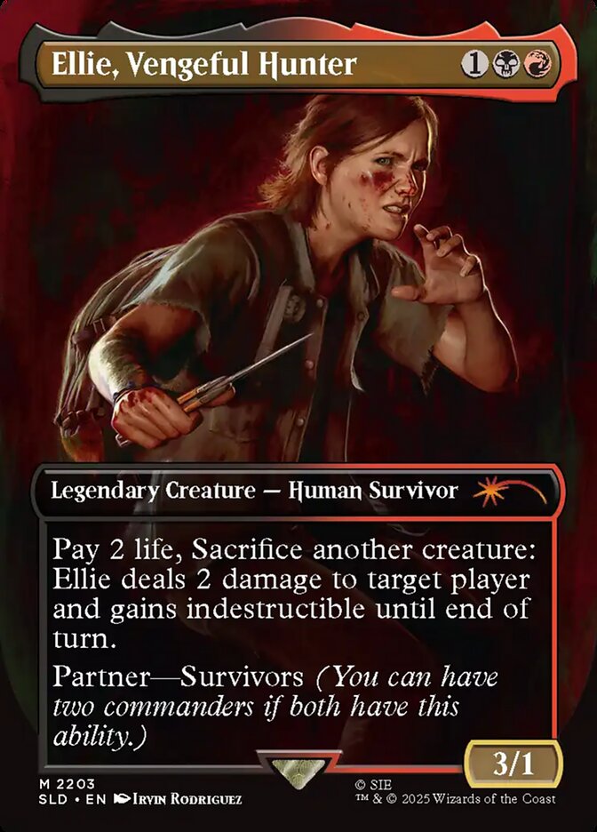 Ellie, Vengeful Hunter — Secret Lair Drop 2203/2754