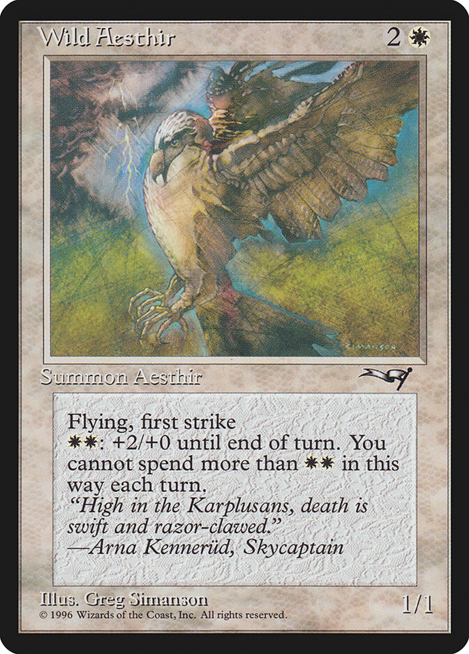 Wild Aesthir — Alliances 21a/199