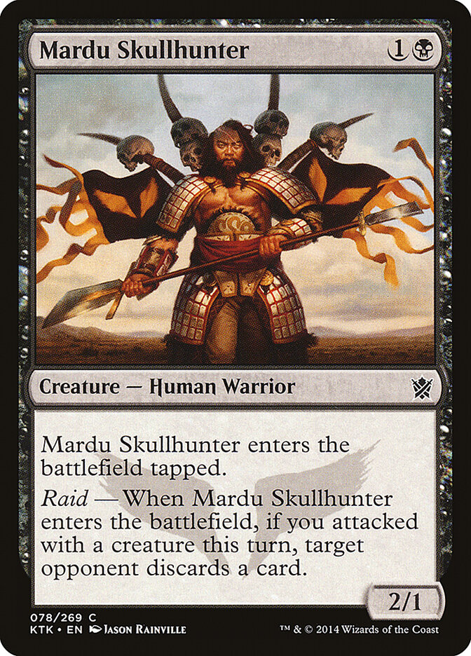 Mardu Skullhunter — Khans of Tarkir 78/293