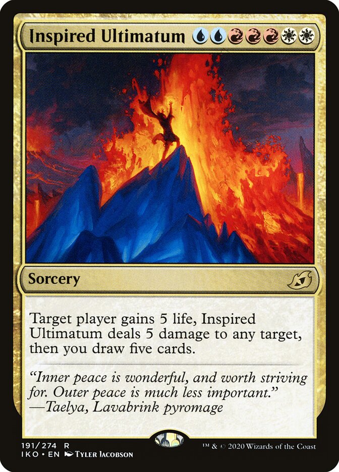 Inspired Ultimatum — Ikoria: Lair of Behemoths 191/388