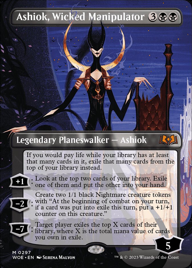 Ashiok, Wicked Manipulator — Wilds of Eldraine 297/381